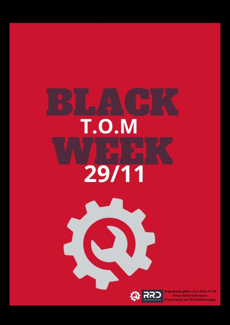 BLACK WEEK VERKSTAD